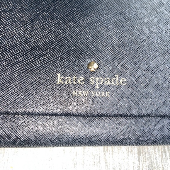 🖤🖤 KATE SPADE Clutch / Crossbody in black with gold hardware + dust bag 🖤🖤 - Picture 14 of 14